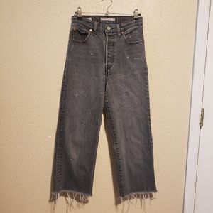 Levi's Ribcage Straight Jeans Size‎ 25